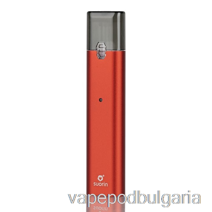 Vape Bulgaria Suorin Ishare Single Portable Pod Kit Metal Edition - Red